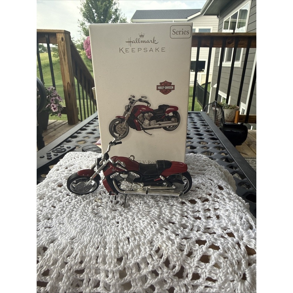 2011 Hallmark Keepsake Ornament 2010‎ VRSC V-ROD Muscle Harley Davidson #13